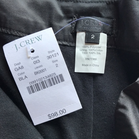 J CREW Collection Sequined Jersey Bloomer Mini Shorts No pants trend Size 2 NWT - Picture 5 of 9